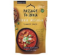Passage Foods Simmer Sauce Passage to India Tikka Masala Mild Pouch - 7 Oz