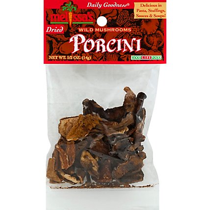 Mushrooms Dried Porcini Prepacked - 0.50 Oz - Image 2