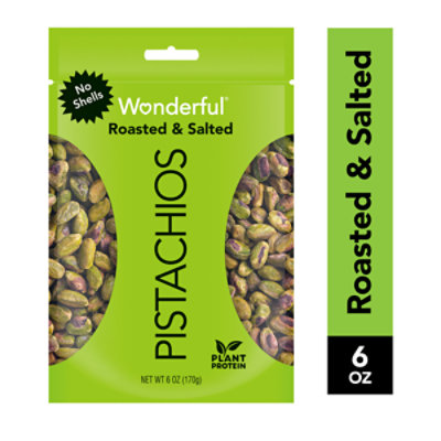 Wonderful Pistachios Roasted & Salted No Shells - 6 Oz - Image 2