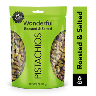 Wonderful Pistachios Roasted & Salted No Shells - 6 Oz - Image 2