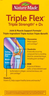 Nature Made Triple Flex With Vitamin D3 - 120 Count - Image 5