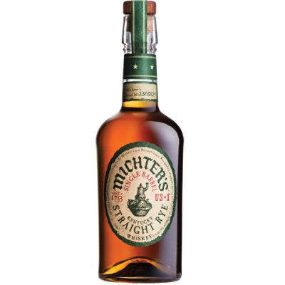 Michters Single Barrel Rye Whiskey 84.8 Proof - 750 Ml