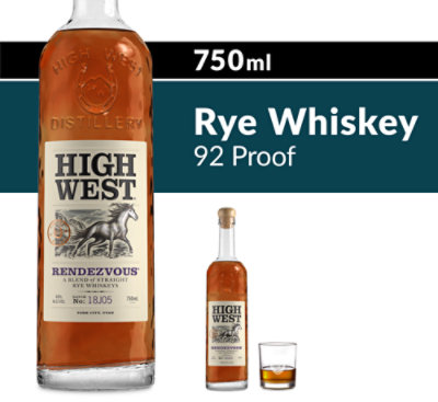 High West Rendezvous Whiskey 92 Proof - 750 Ml - Image 1