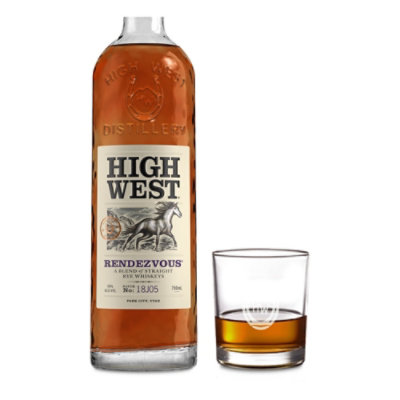 High West Whiskey Rendezvous Rye 92 Proof - 750 Ml