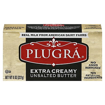 Plugra European Style Unsalted Butter - 8 Oz - Image 3