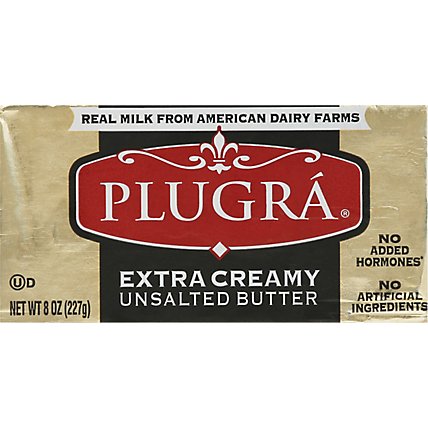 Plugra European Style Unsalted Butter - 8 Oz - Image 2