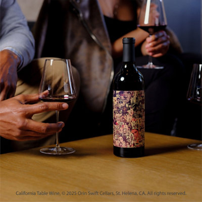 Orin Swift Abstract Red Wine - 750 Ml - Image 4