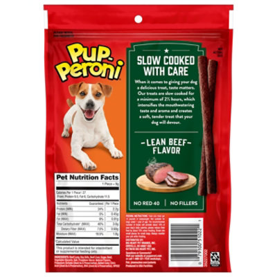 Pup-Peroni Dog Snacks Lean Beef Flavor Pouch - 5.6 Oz - Image 5