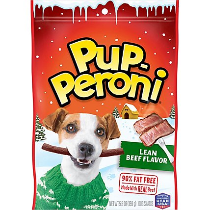 Pup-Peroni Dog Snacks Lean Beef Flavor Pouch - 5.6 Oz - Image 2