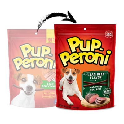 Pup-Peroni Dog Snacks Lean Beef Flavor Pouch - 5.6 Oz - Image 2