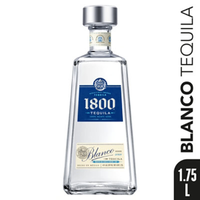 1800 Tequila Blanco 80 Proof - 1.75 Liter - Image 1