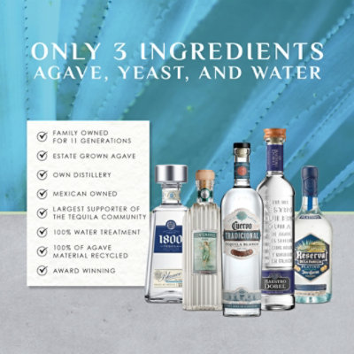 1800 Tequila Blanco 80 Proof - 1.75 Liter - Image 1