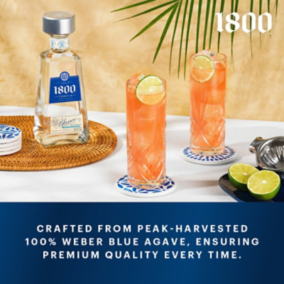 1800 Tequila Blanco 80 Proof - 1.75 Liter - Image 4