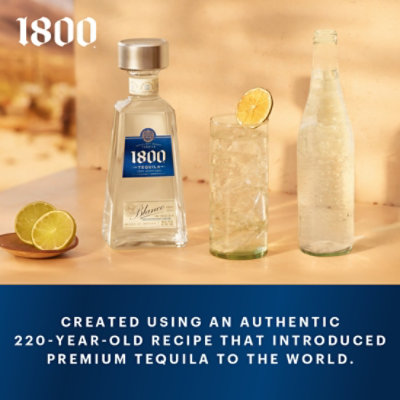 1800 Tequila Blanco 80 Proof - 1.75 Liter - Image 3