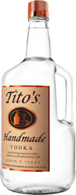 Tito S Handmade Vodka 1 75 Liter Vons
