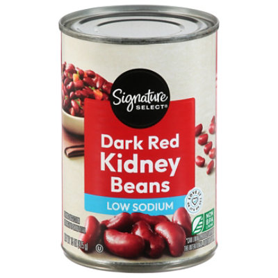 Signature SELECT Beans Kidney Dark Red Low Sodium - 15.5 Oz - Image 4