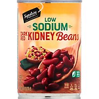 Signature SELECT Beans Kidney Dark Red Low Sodium - 15.5 Oz - Image 2