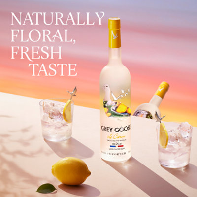 Grey Goose Le Citron Citrus Flavored Vodka - 750 Ml - Image 3