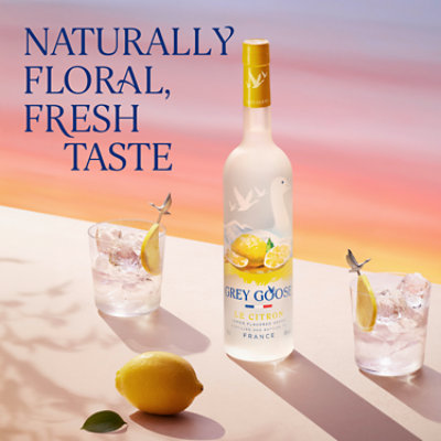Grey Goose Le Citron Citrus Flavored Vodka - 750 Ml - Image 2
