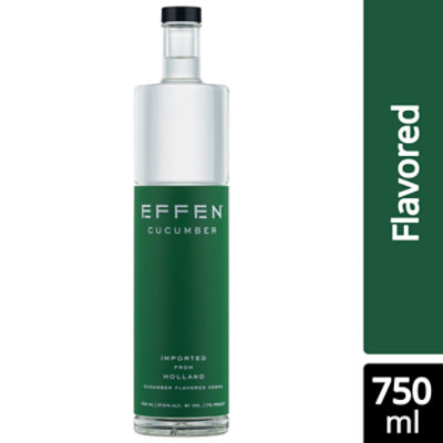 EFFEN Vodka Cucumber 75 Proof - 750 Ml - Image 1