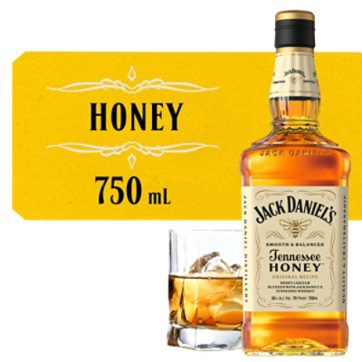 Jack Daniels Tennessee Honey Specialty Whiskey 70 Proof In Bottle - 750 Ml  - Vons