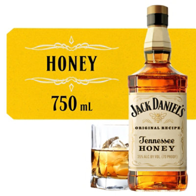 Jack Daniels Tennessee Honey Flavored Whiskey 70 Proof - 750 Ml