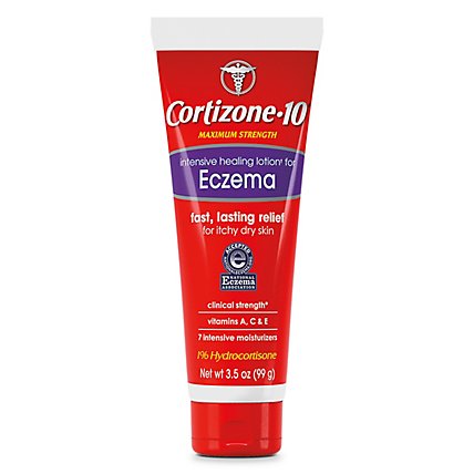 Cortizone 10 Intensive Healing Lotion Eczema - 3.5 Oz - Image 2