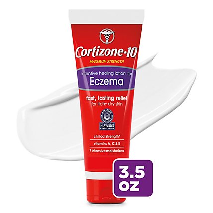 Cortizone 10 Intensive Healing Lotion Eczema - 3.5 Oz - Image 1