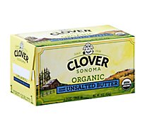 Clover Organic Farms Unsalted Butter - 16 Oz