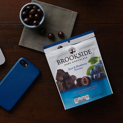 Brookside Dark Chocolate Acai And Blueberry Flavored Snacking Chocolate Bag - 7 Oz - Image 4