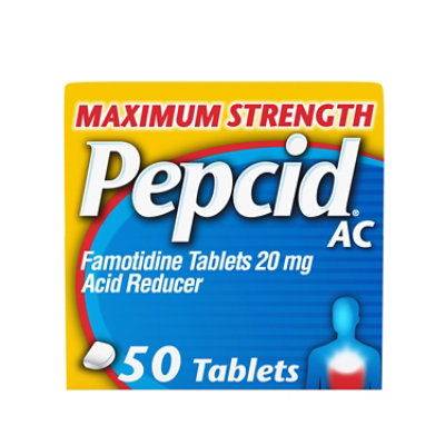 Pepcid AC Maximum Strength Acid Reducer - 50 Count