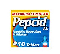 Pepcid AC Maximum Strength Acid Reducer - 50 Count