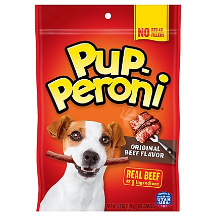 Pup-Peroni Dog Snacks Original Beef Flavor Pouch - 5.6 Oz - Image 2