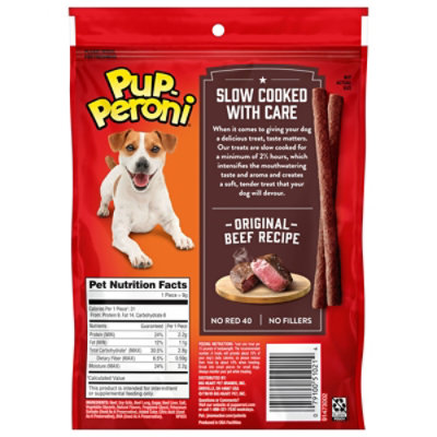 Pup-Peroni Dog Snacks Original Beef Flavor Pouch - 5.6 Oz - Image 8