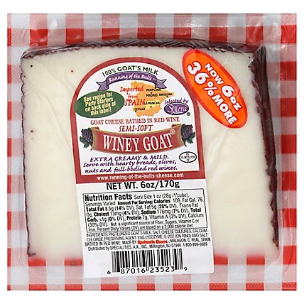 Solera Goat Cheese Winey Goat - 6 Oz - Image 1