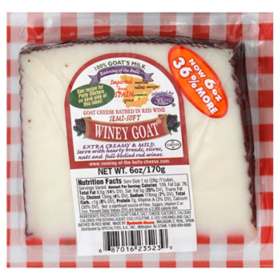 Solera Goat Cheese Winey Goat - 6 Oz - Image 1