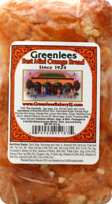 Greenlees Bakery Bread Orange Mini - Each - Image 2