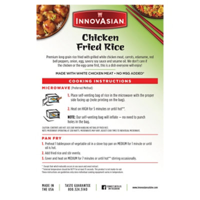 InnovAsian Chicken Fried Rice - 18 Oz - Image 7
