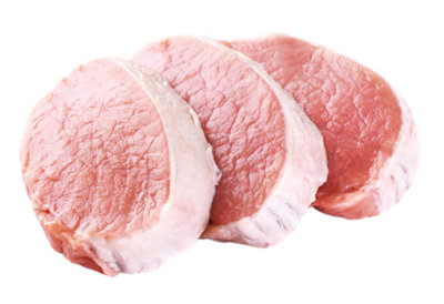Meat Counter Pork Loin Chop Boneless Extra Trimmed - 1.50 LB