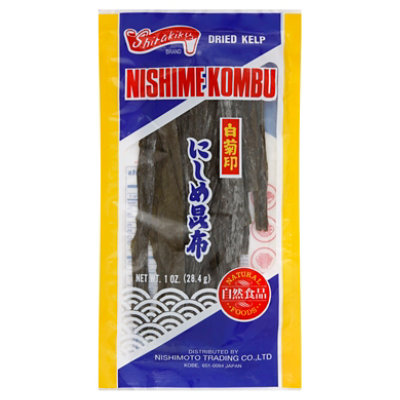 Shirakiku Nishime Kombu- Hawaii - 1 Oz