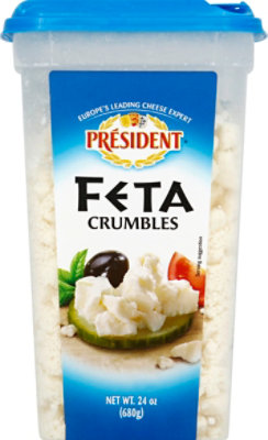 President Regular Feta Cheese Crumbled - 24 Oz - Image 2