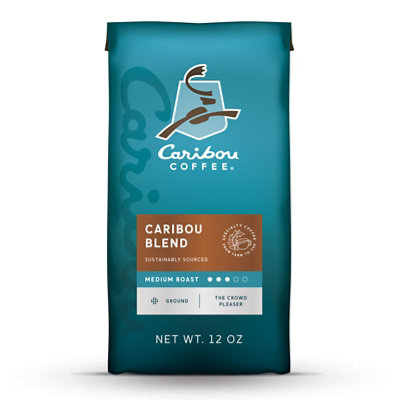 Caribou Coffee Caribou Blend Medium Roast Ground Coffee Bag - 12 Oz - Image 1