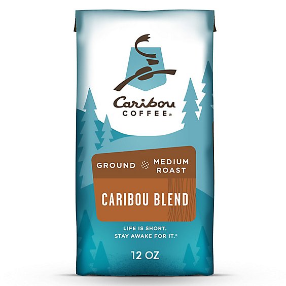 Caribou Coffee Caribou Blend Medium Roast Ground Coffee Bag - 12 Oz