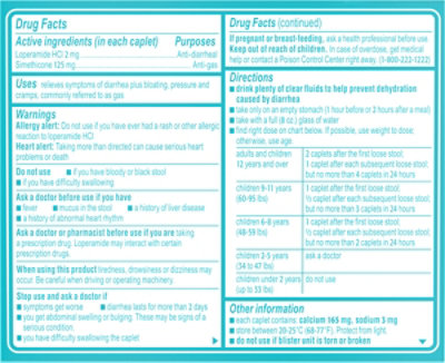 Imodium Multi-Symptom Relief Caplets - 18 Count - Image 6