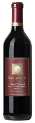 Bargetto Santa Cruz Mountains Merlot Wine - 750 Ml