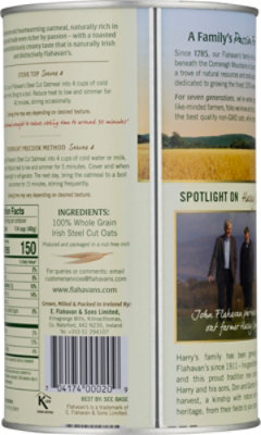 Flahavans Irish Steel Cut Oatmeal - 28 Oz - Image 6