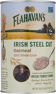 Flahavans Irish Steel Cut Oatmeal - 28 Oz - Image 2