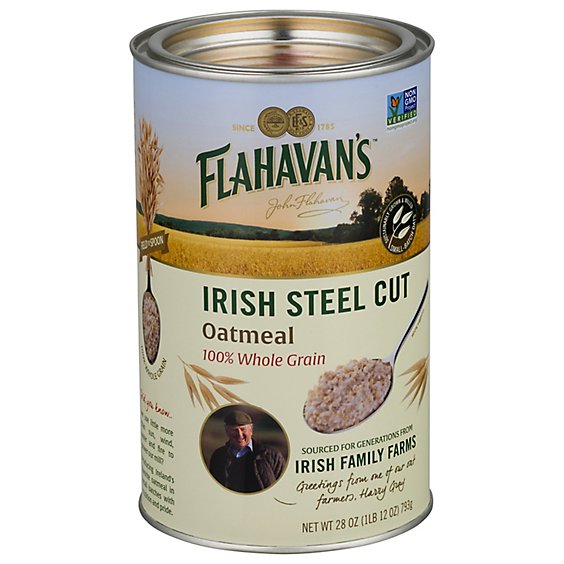 Flahavans Irish Steel Cut Oatmeal - 28 Oz