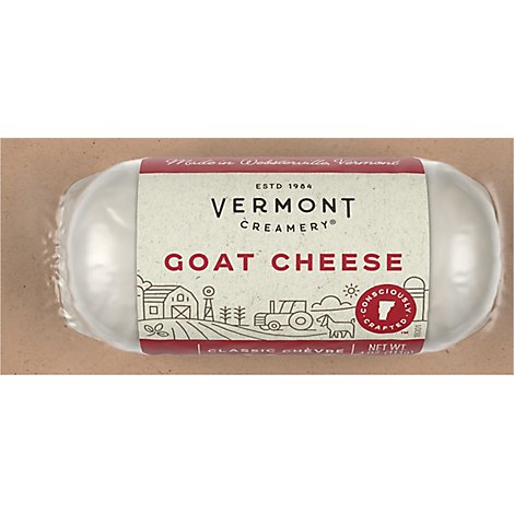 Vermont Creamery Goat Cheese Classic Chevre - 4 Oz
