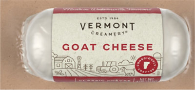 Vermont Creamery Goat Cheese Classic Chevre - 4 Oz